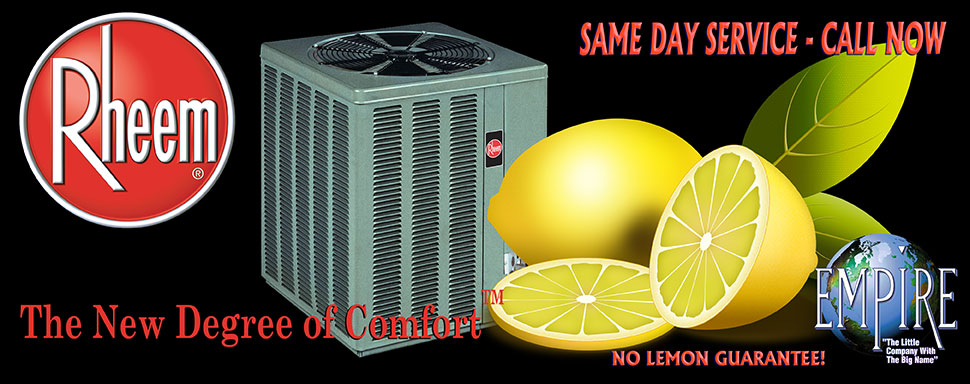 Save on Rheem air conditioning installation